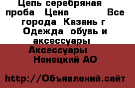 Цепь серебряная 925проба › Цена ­ 1 500 - Все города, Казань г. Одежда, обувь и аксессуары » Аксессуары   . Ненецкий АО